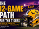 LSU football's 2026 12-game path
