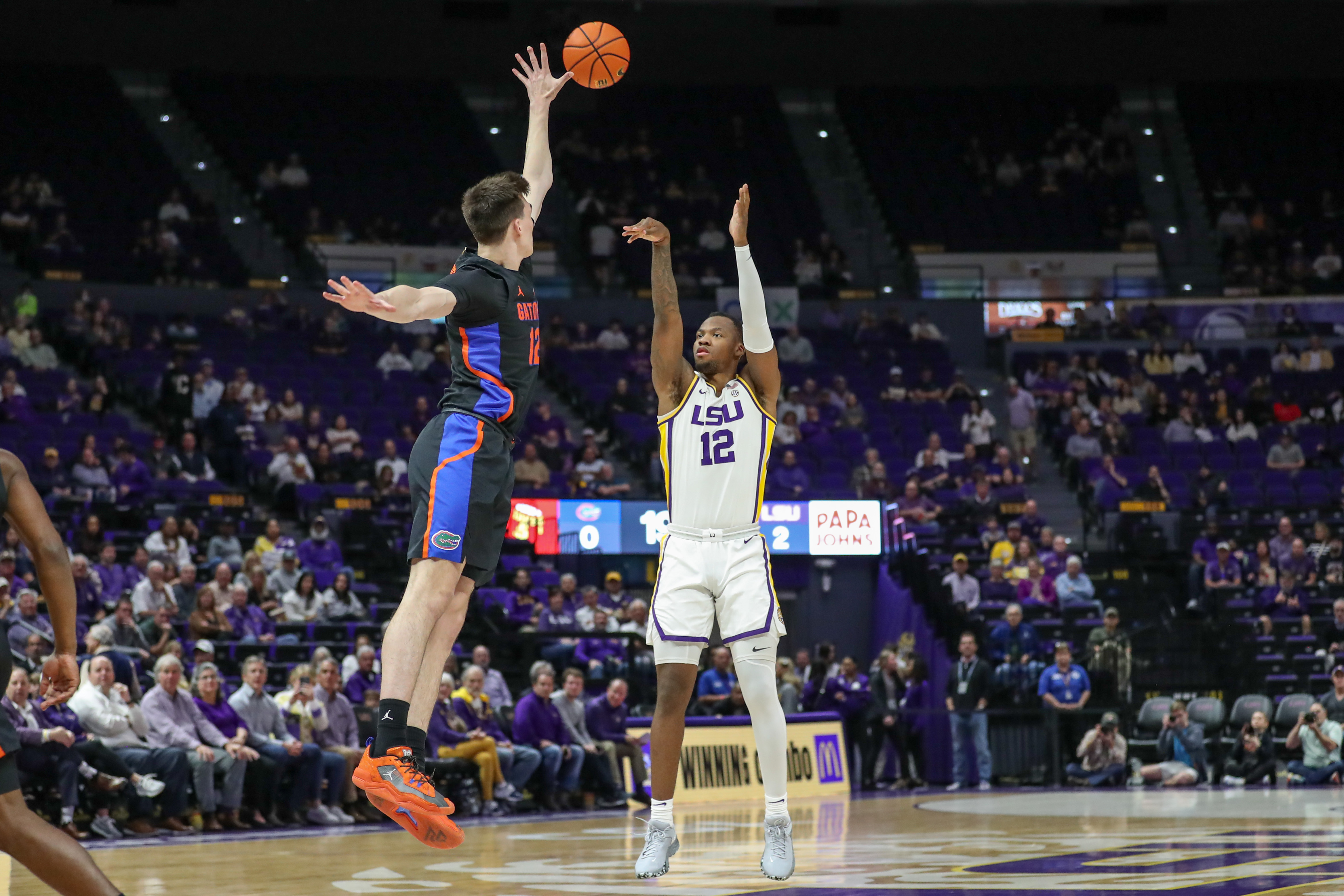 LSU's KJ Williams against Florida
