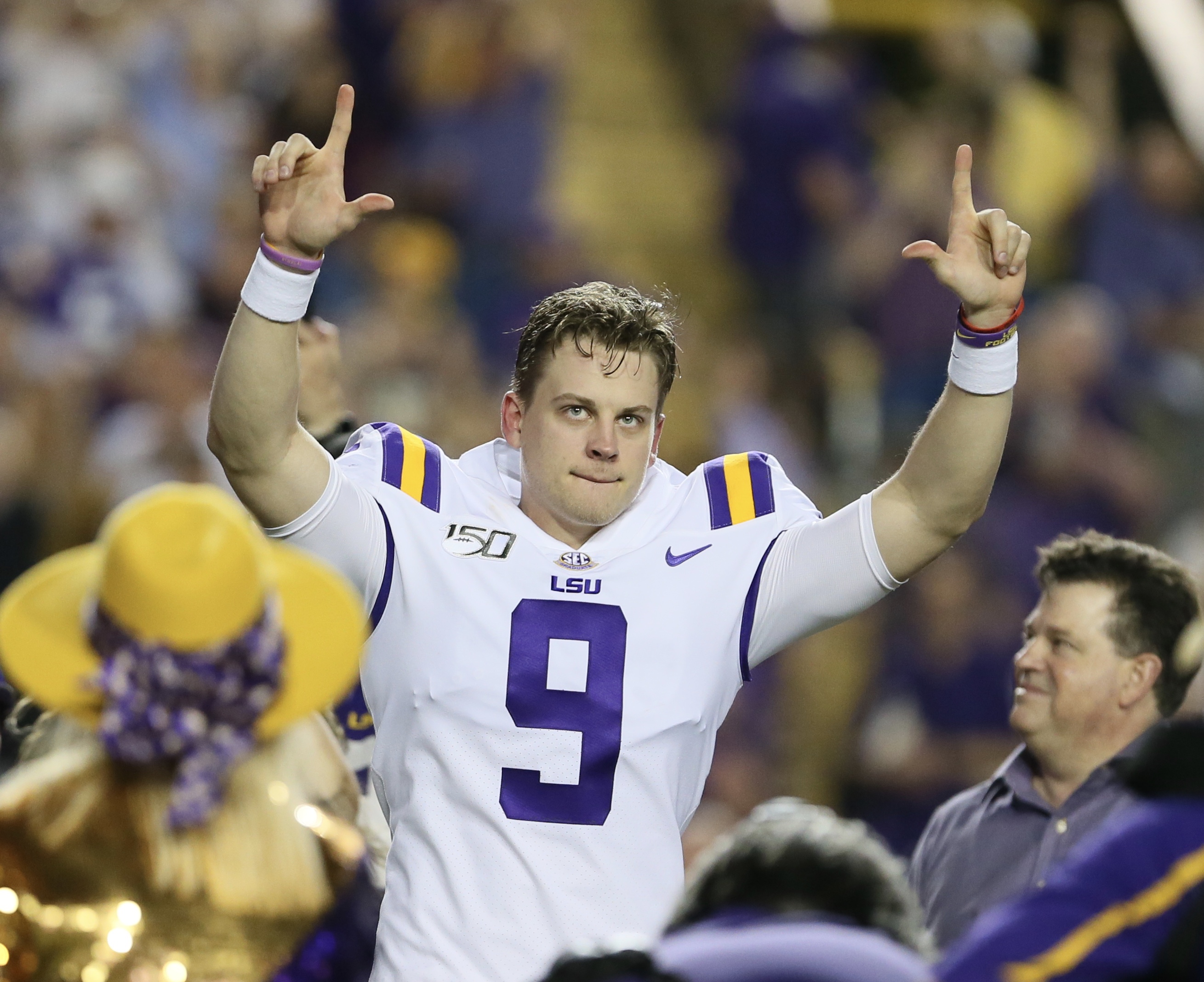 joe burrow senior day jersey