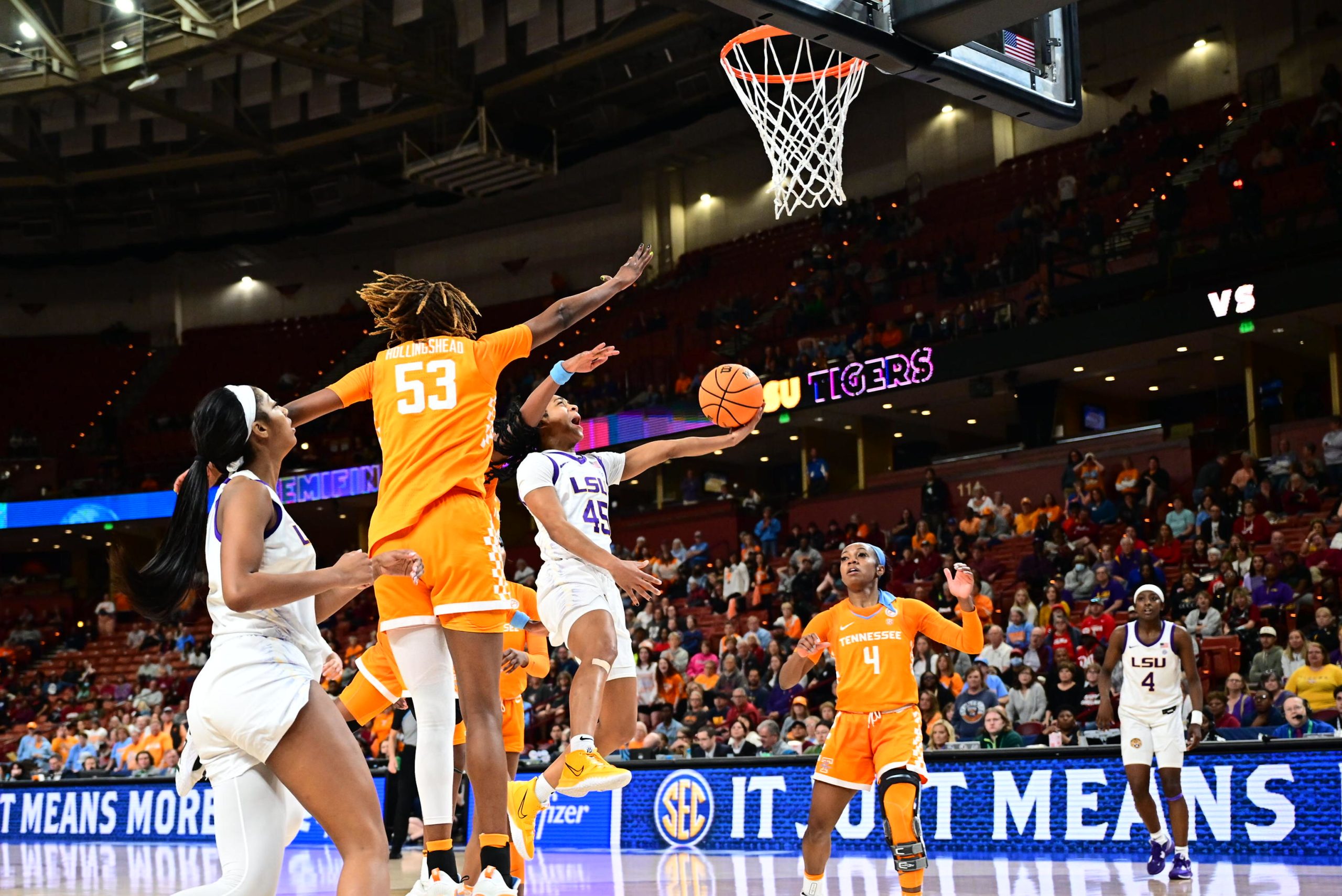 Alexis Morris drive vs Tennessee