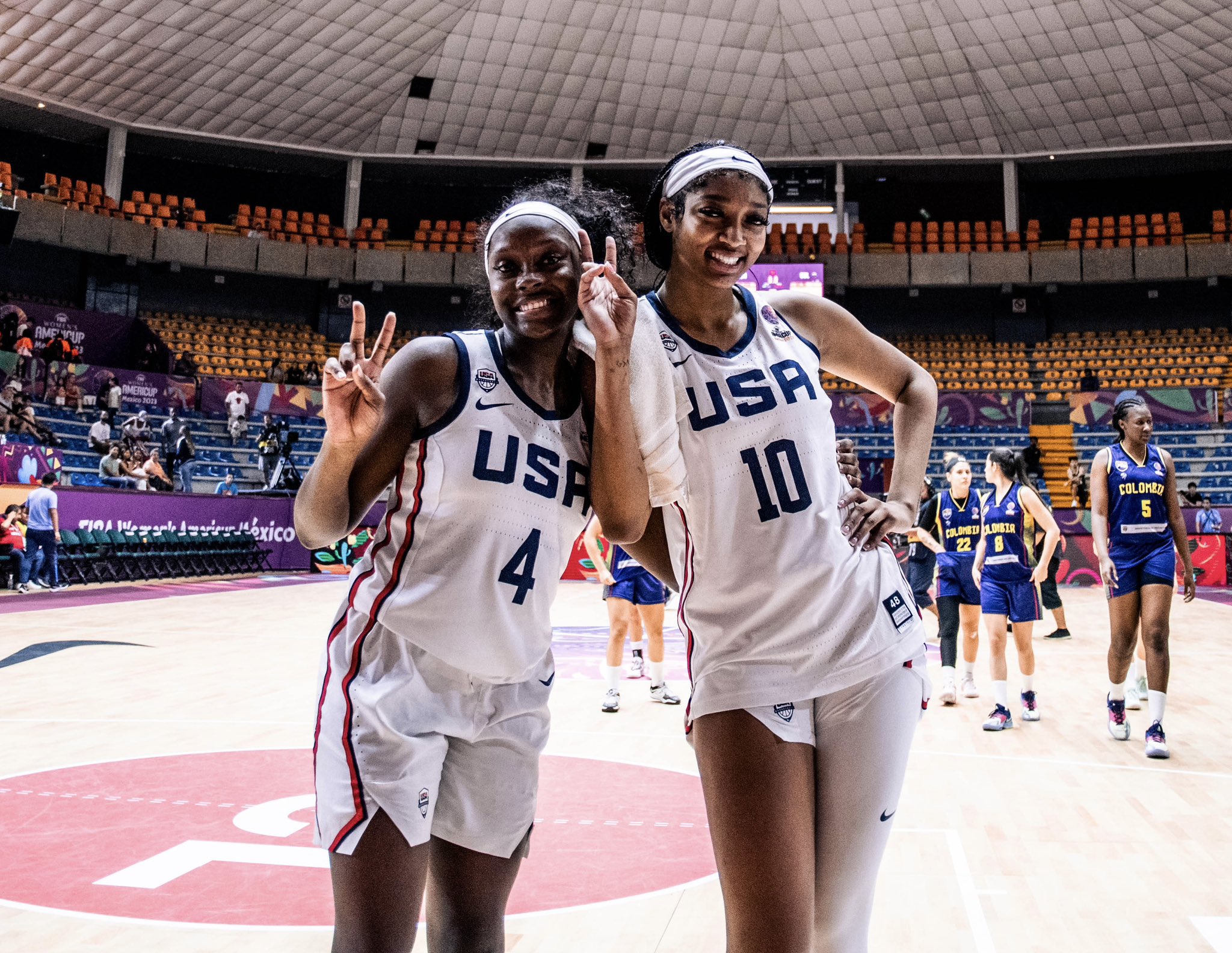 Semifinal bound: Double-double from LSU's Angel Reese powers U.S. past  Colombia in 2023 FIBA AmeriCup