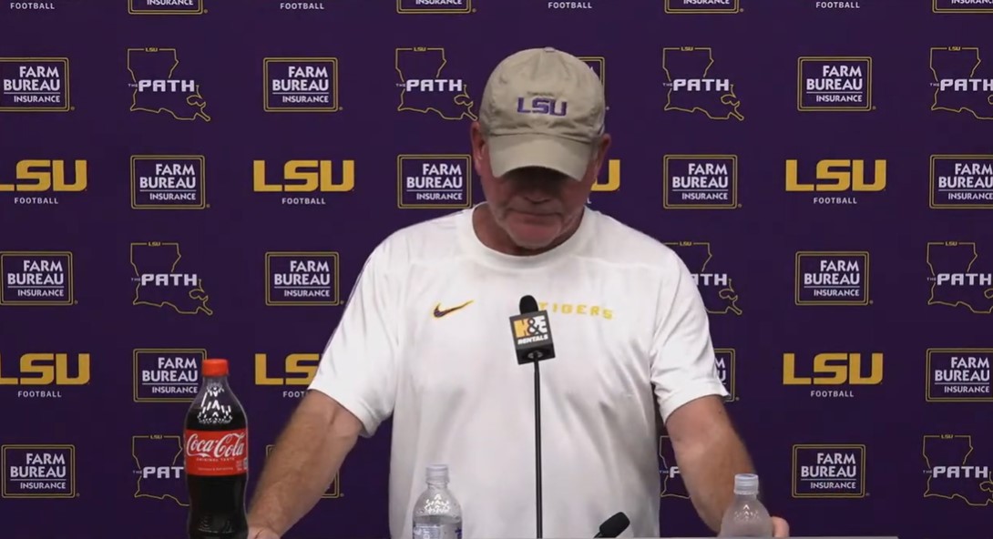 Everything LSU coach Brian Kelly said after practice on August 21, 2024