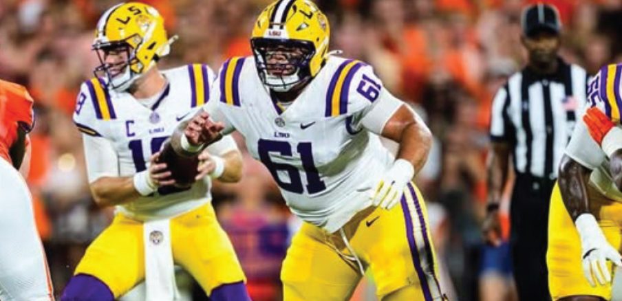 Braelin Moore, LSU center