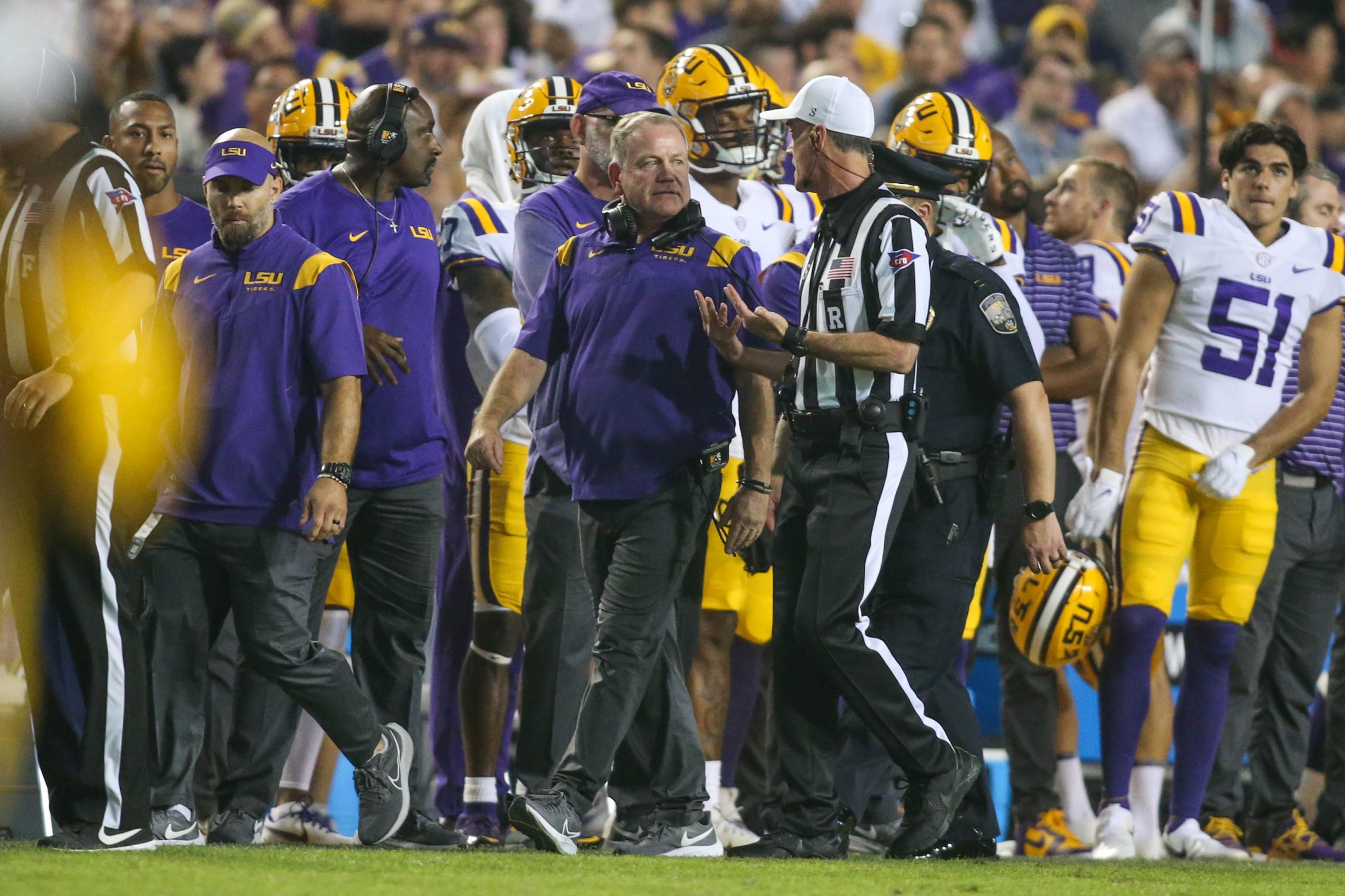 Brian Kelly says LSU not the team 'I thought we were' following