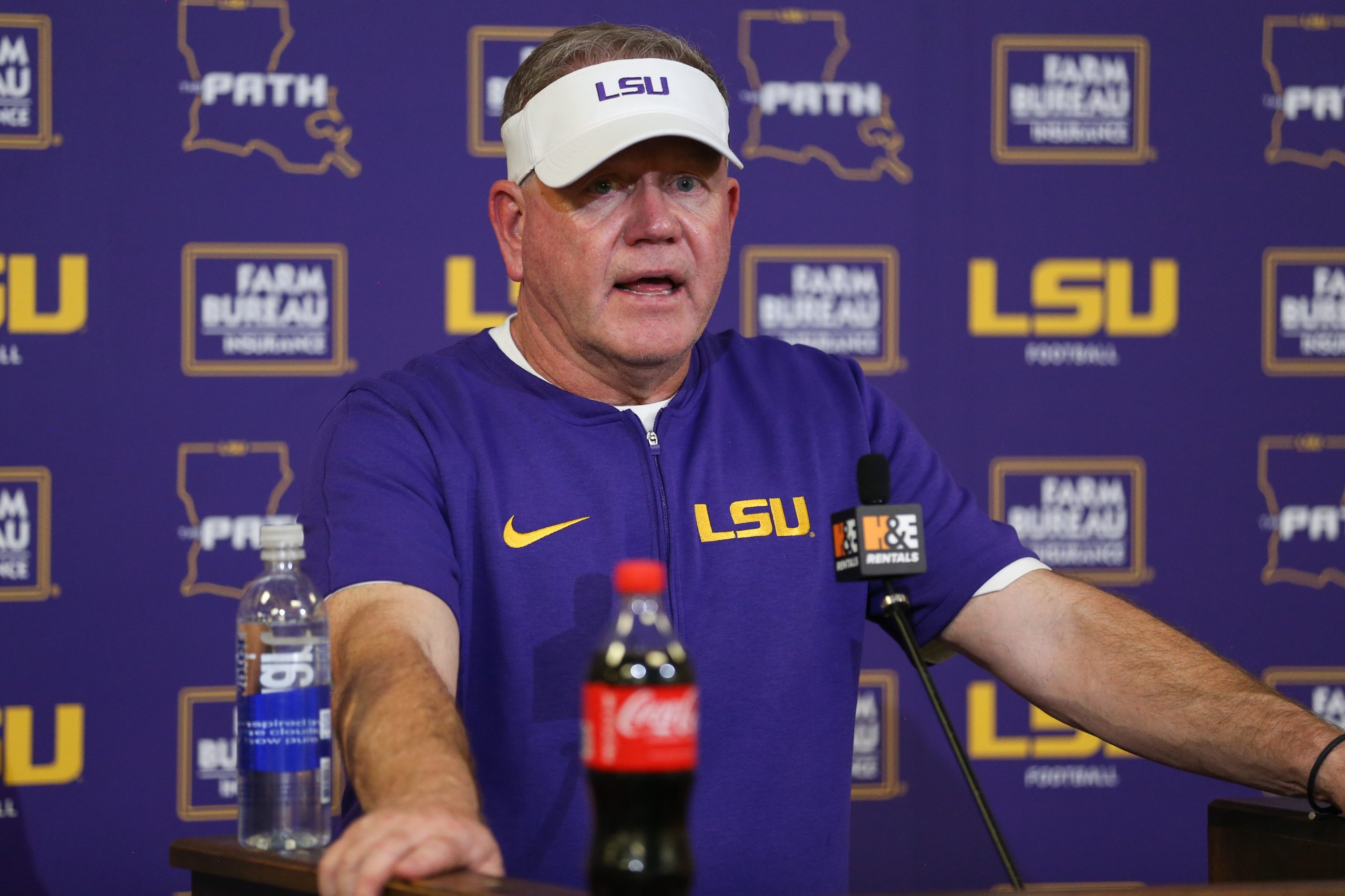 FULL VIDEO: 'It's got to be better': LSU coach Brian Kelly 2023