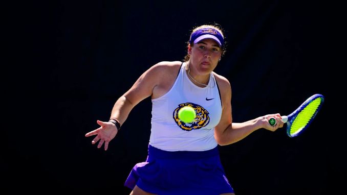 No. 12 LSU Women’s Tennis Falls 4-3 To No. 19 Tennessee