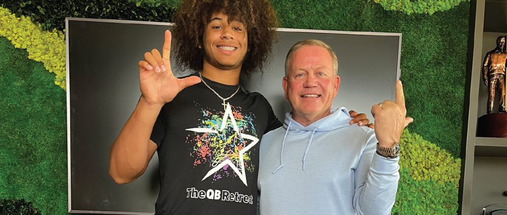 Collin Hurley and Brian Kelly, LSU