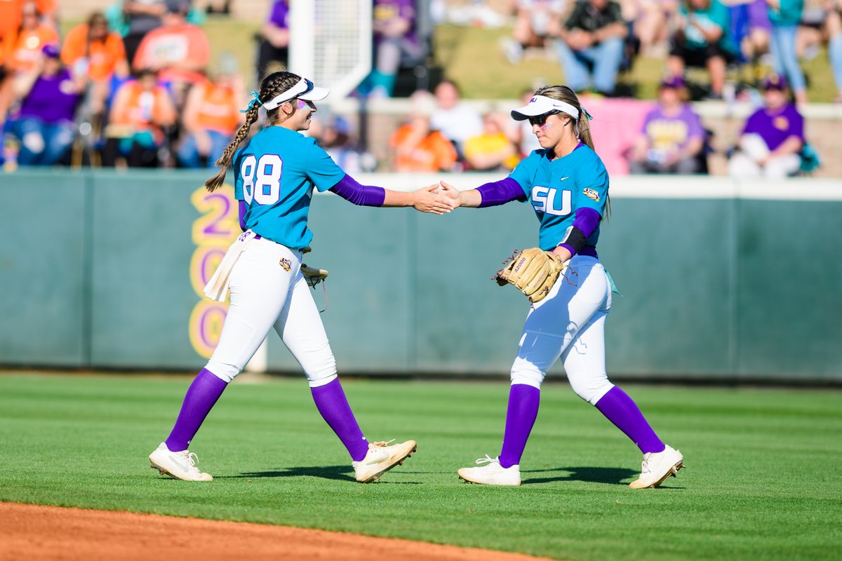 LSU softball will wear teal this weekend as a part of the “All for Alex