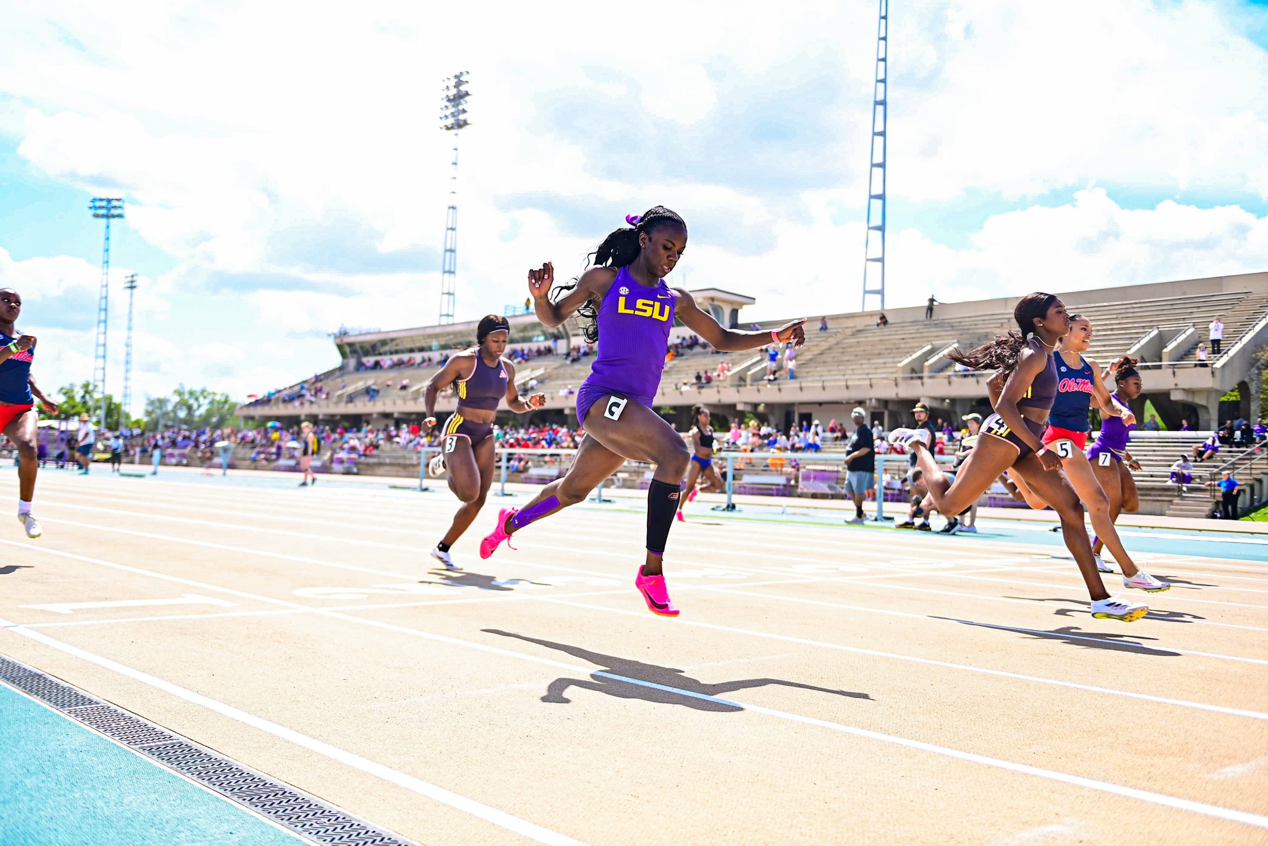 LSU track star clocks fastest 100meter career opener in collegiate history Tiger Rag