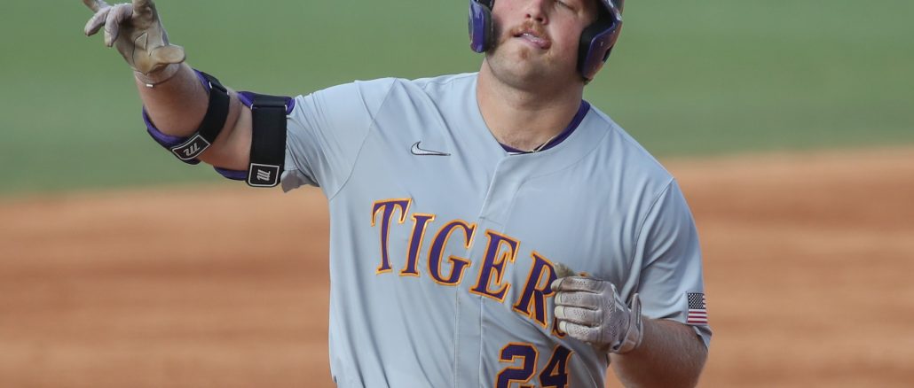 Cade Beloso of LSU