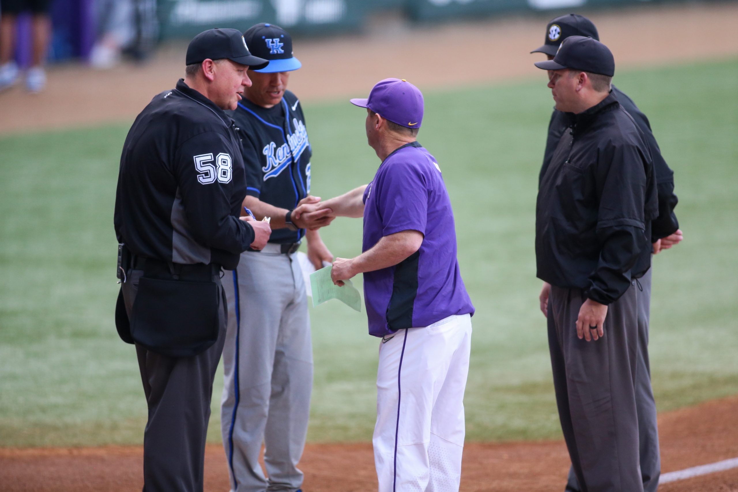 LSU baseball coach Jay Johnson