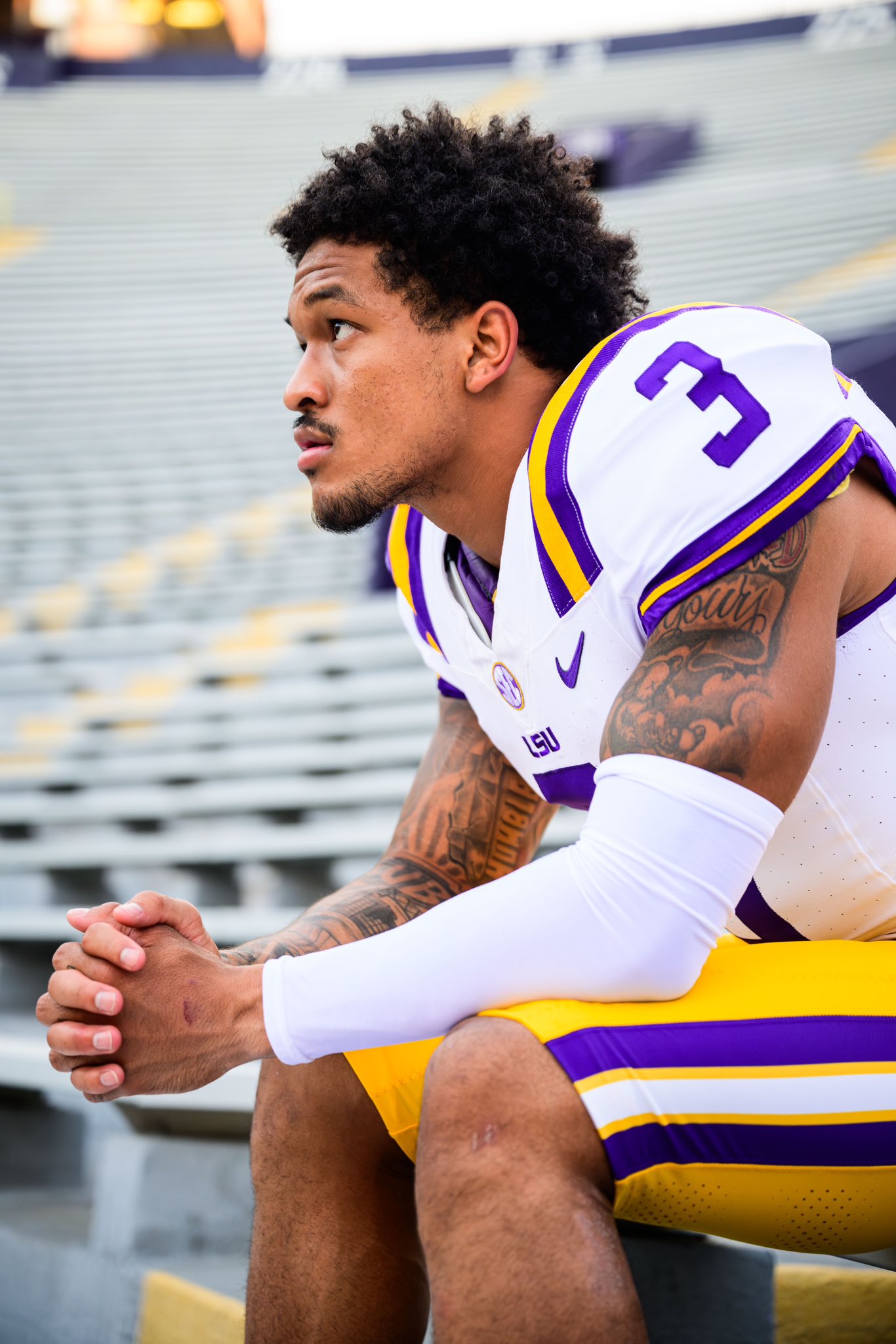LSU football coach Brian Kelly said support of Greg Brooks Jr.’s battle