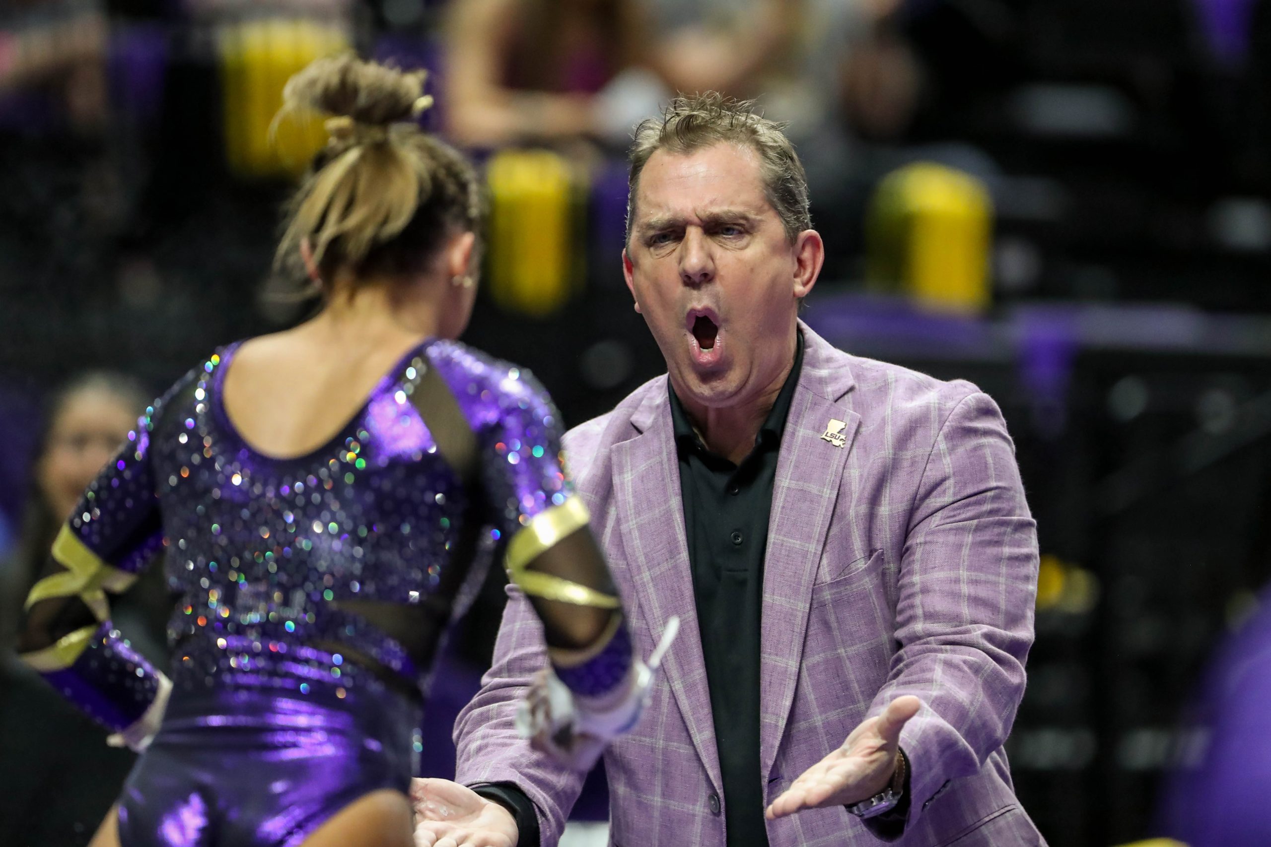 Jay Clark, LSU gymnastics coach