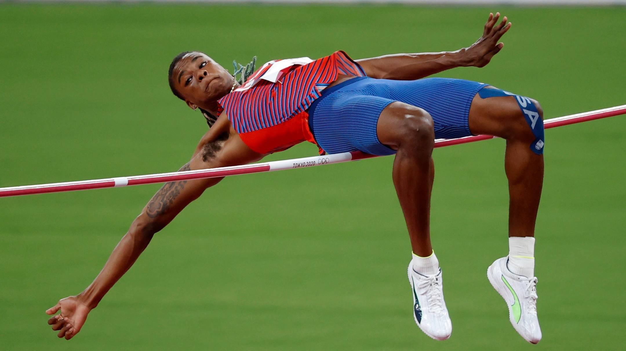 JuVaughn Harrison Makes a Run, and Two Jumps, at Olympic History - The New  York Times