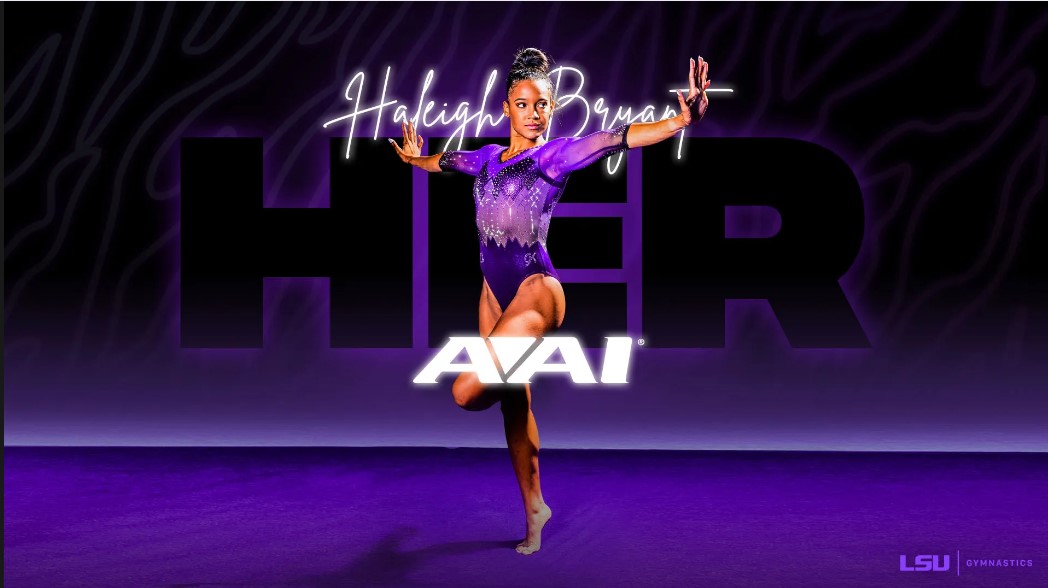 LSU’s Haleigh Bryant wins 2024 AAI Award Gymnastics Equivalent of the