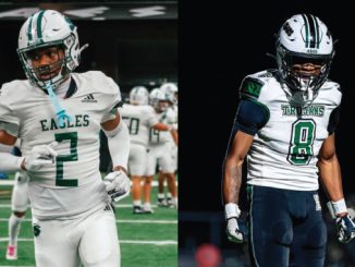 Jackson Williams, Archbishop Shaw and Emari Peterson, Evans HS