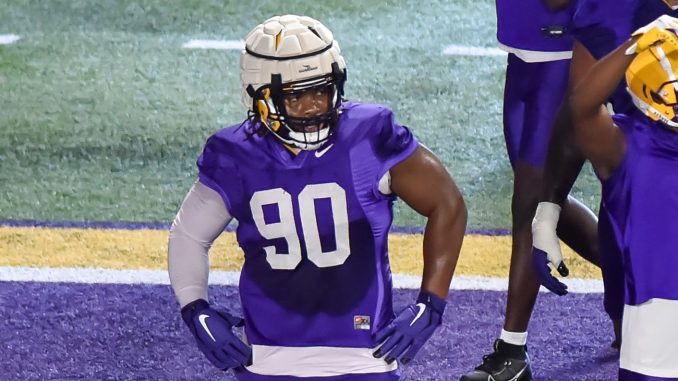 Jacobian Guillory, LSU defensive tackle.