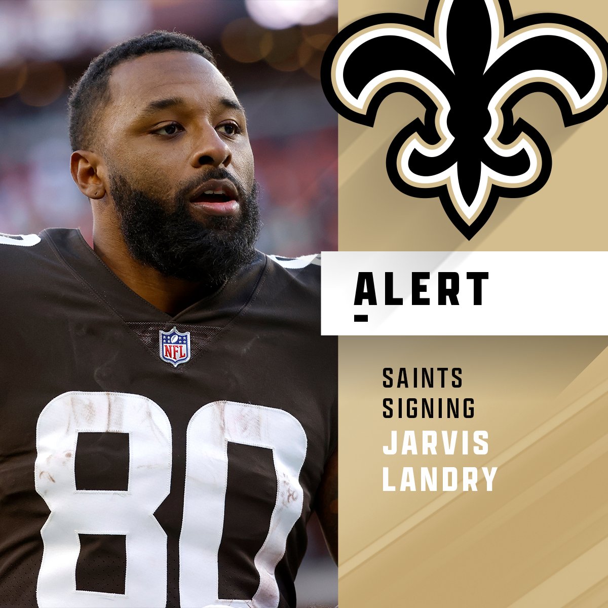 Former LSU great Jarvis Landry finds his way home in black and gold, signs  with Saints