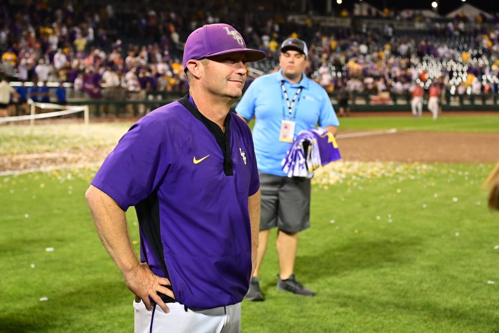 LSU National Champion Coach Jay Johnson