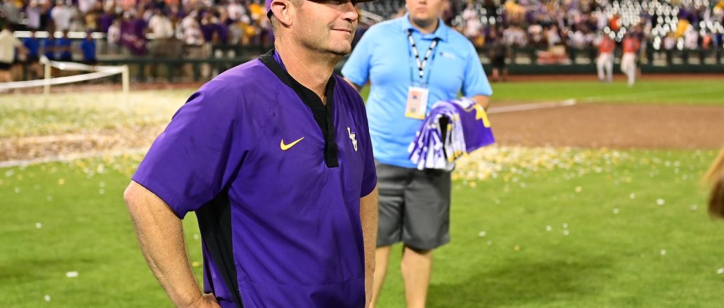 LSU National Champion Coach Jay Johnson