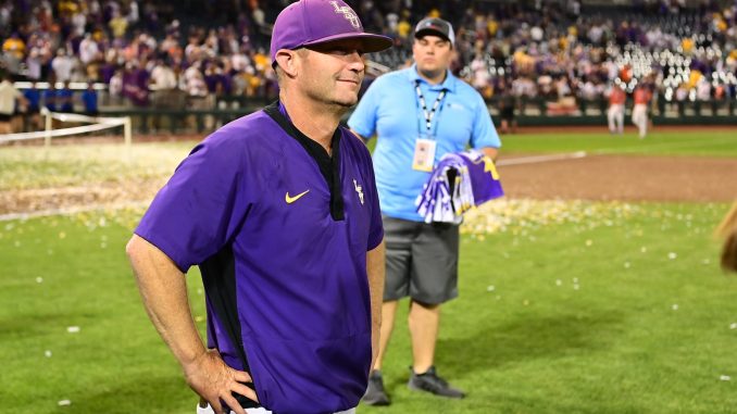 LSU National Champion Coach Jay Johnson