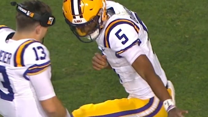 Jayden Daniels Heisman pose Jayden Daniels