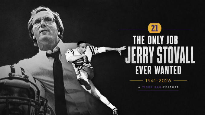 LSU legend Jerry Stovall
