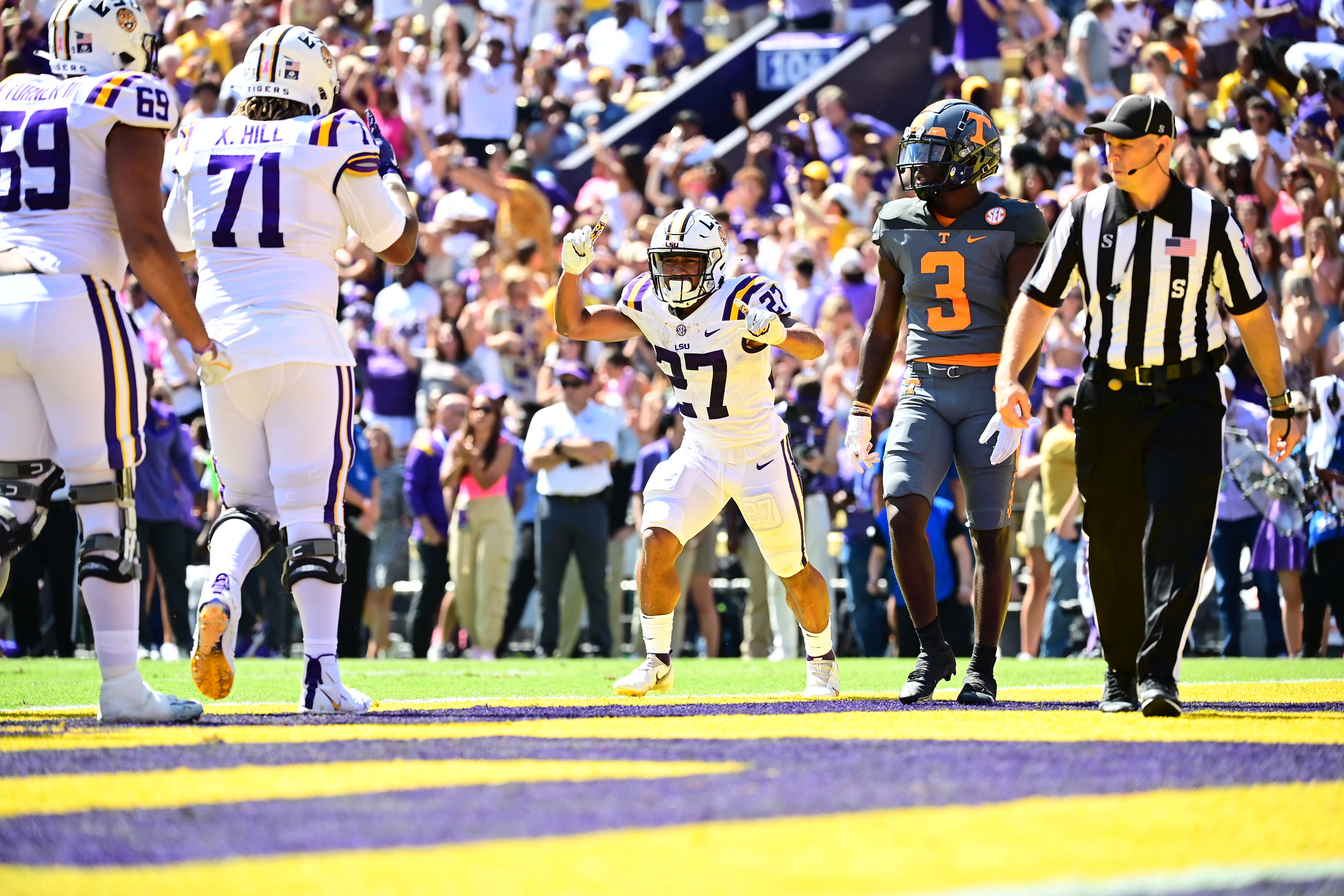 Josh Williams after TD run