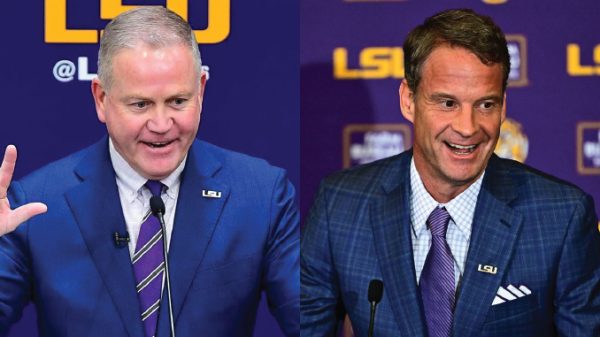 Brian Kelly and Lane Kiffin
