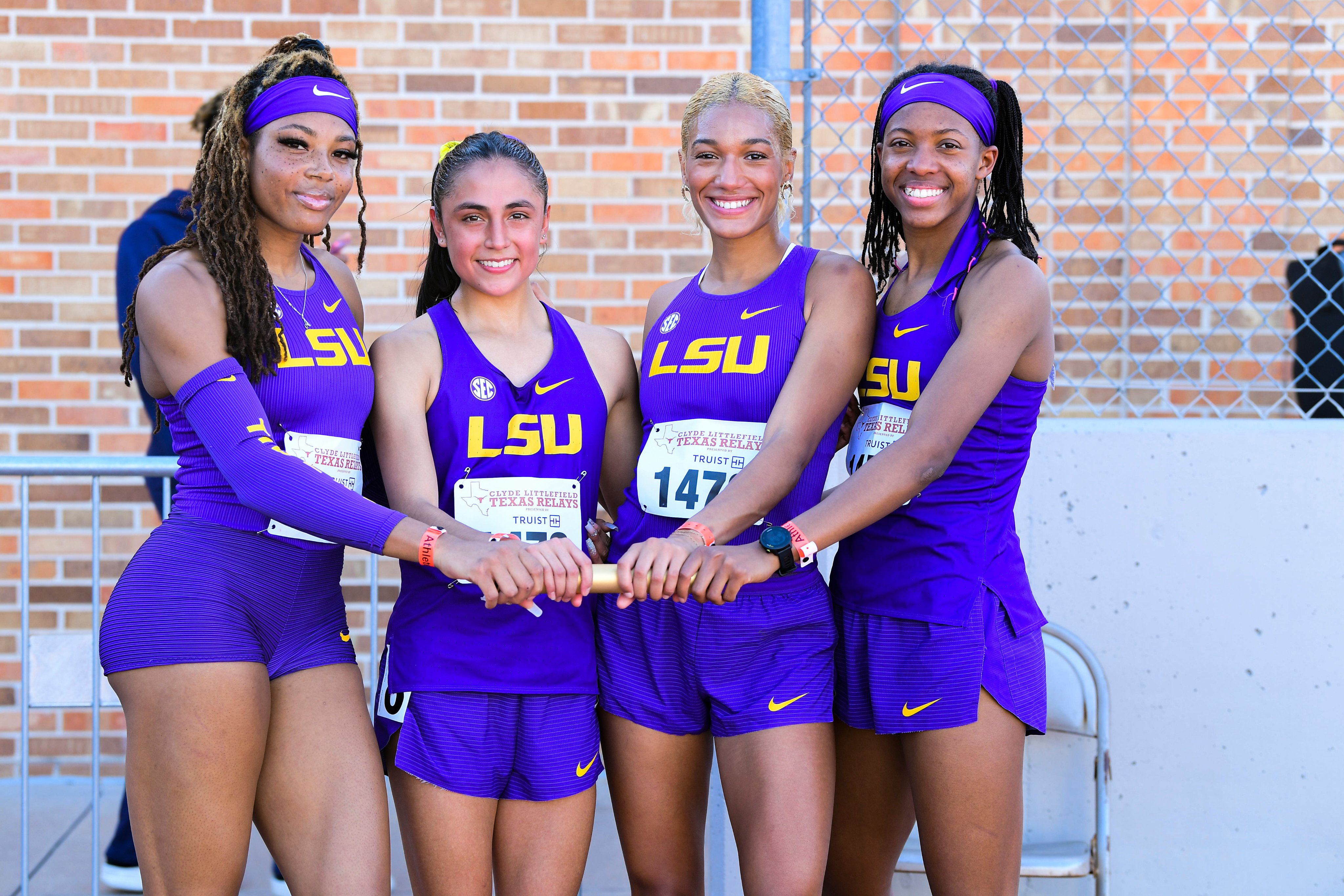 School records fall for LSU’s distance medley relay, Pedigo in second