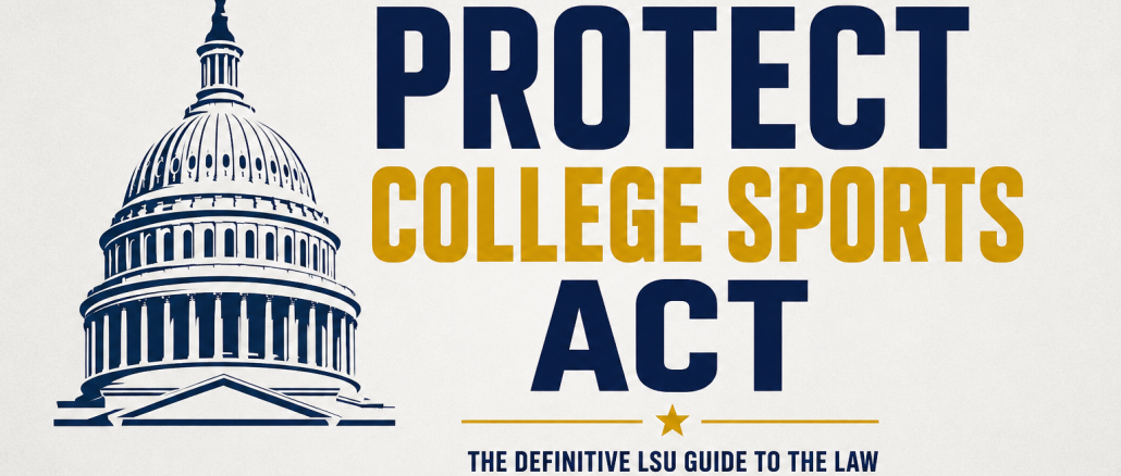 The Protect College Sports Act - LSU Guide