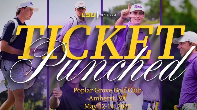 LSU Mens Golf 2025 LSU men's golf 2025