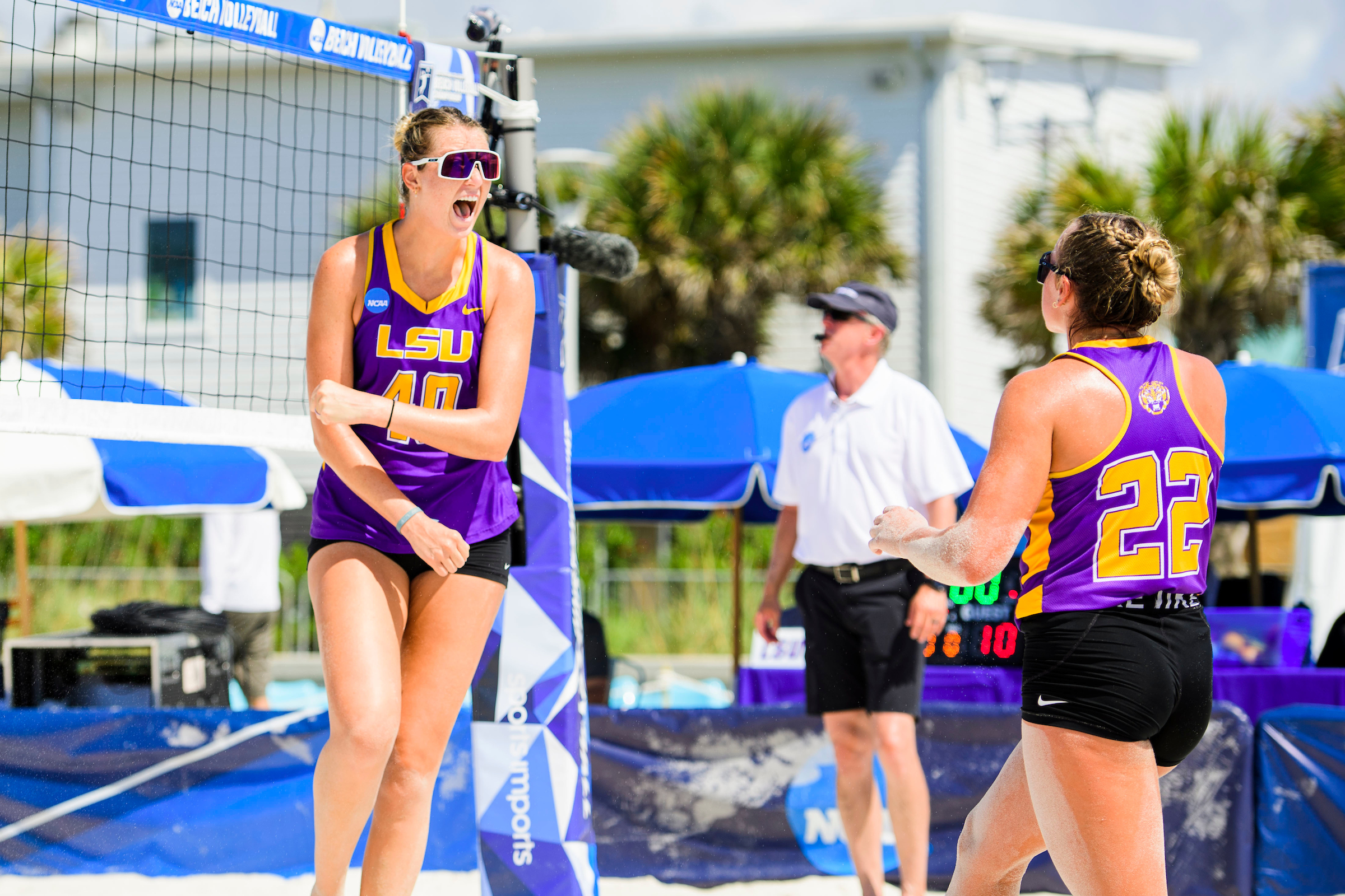 LSU beach VB