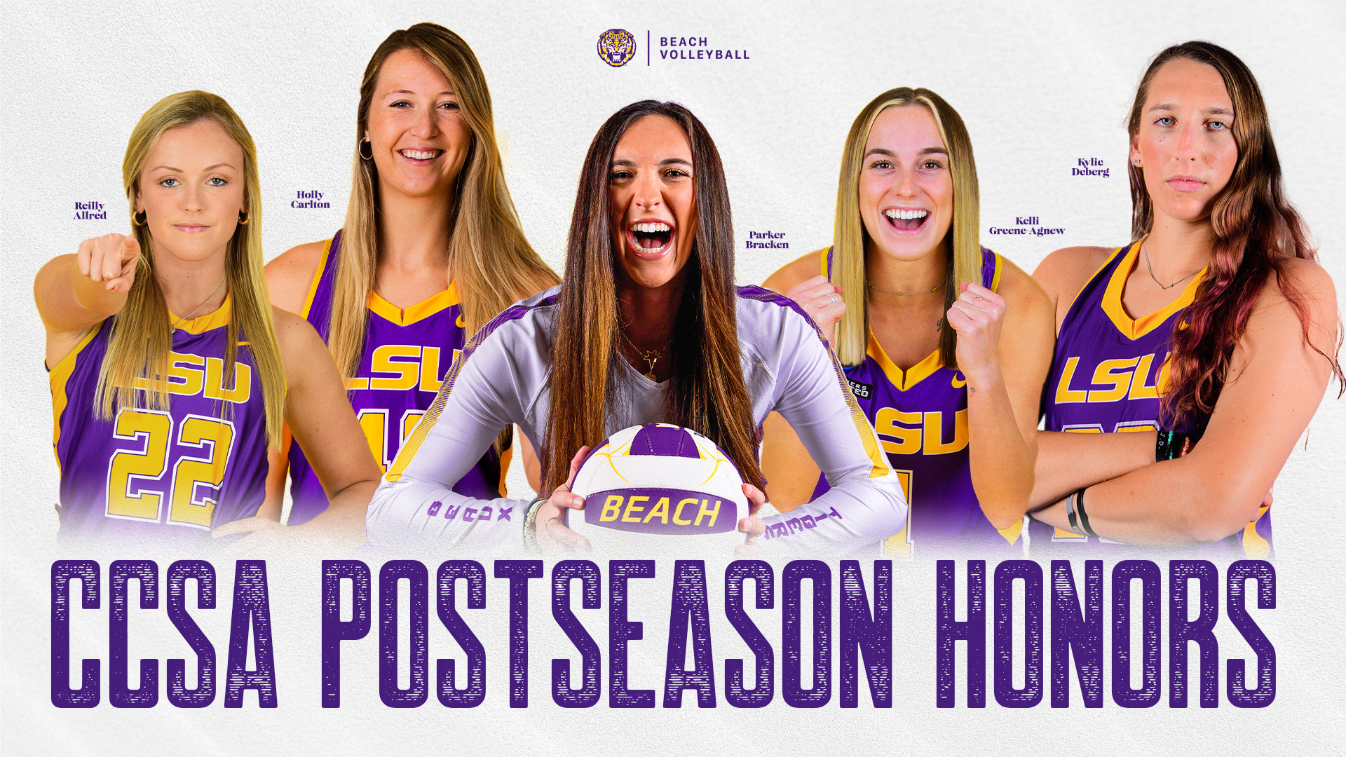 LSU beach volleyball well represented on all-conference team | Tiger Rag