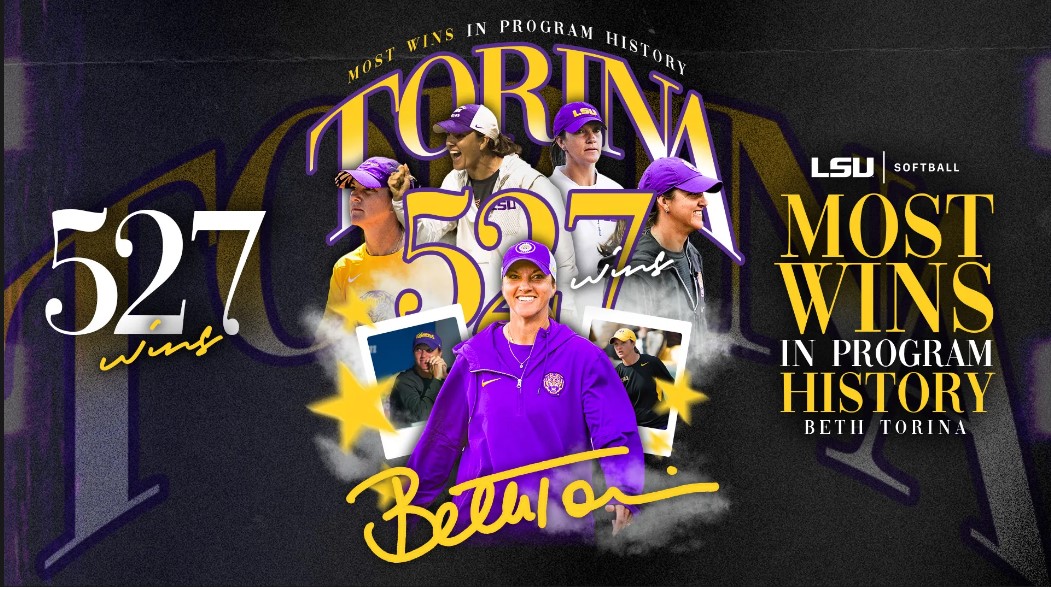 LSU’s Beth Torina Program’s Winningest Coach with 527 Wins, No