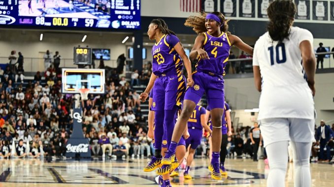 LSU women's basketball defeats Georgia State