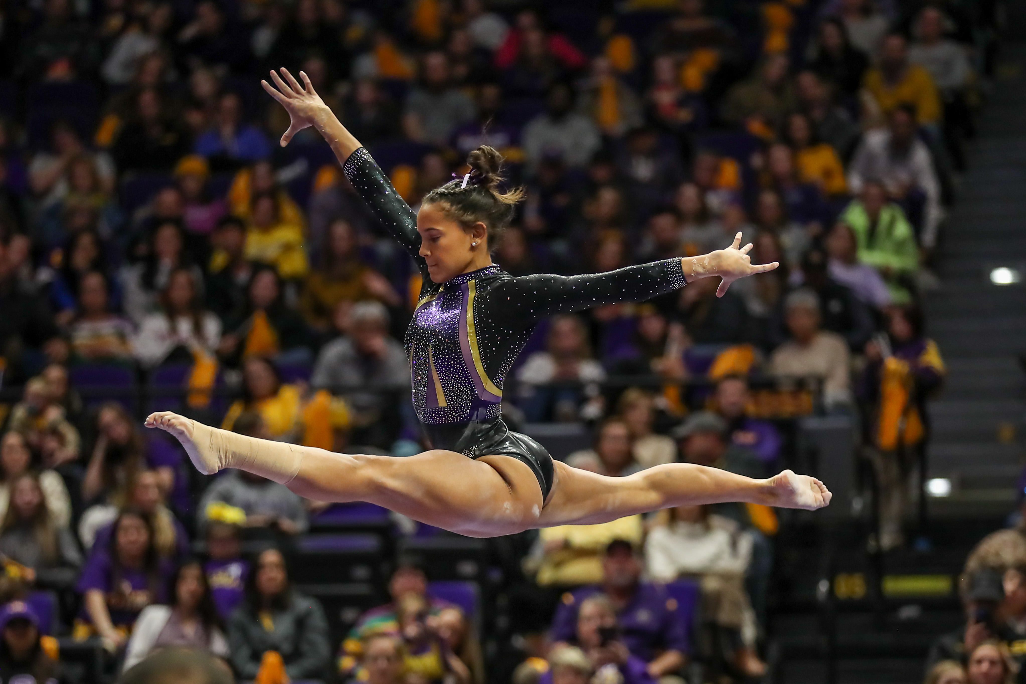 LSU gym vs. Florida