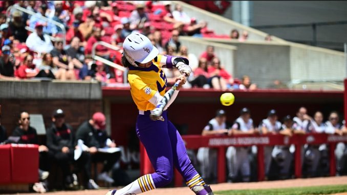LSU loses finale at Arkansas LSU Softball