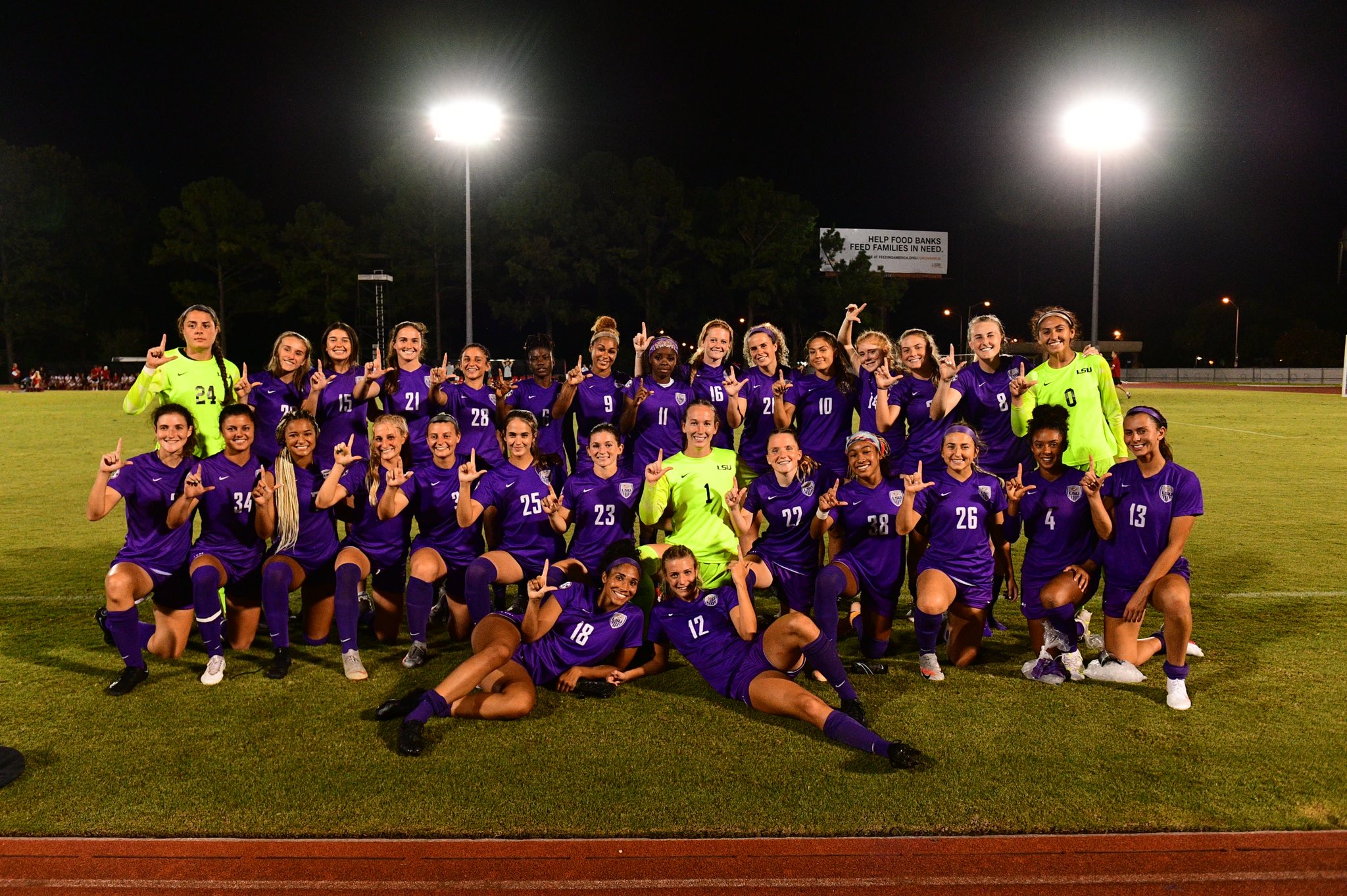 LSU soccer team