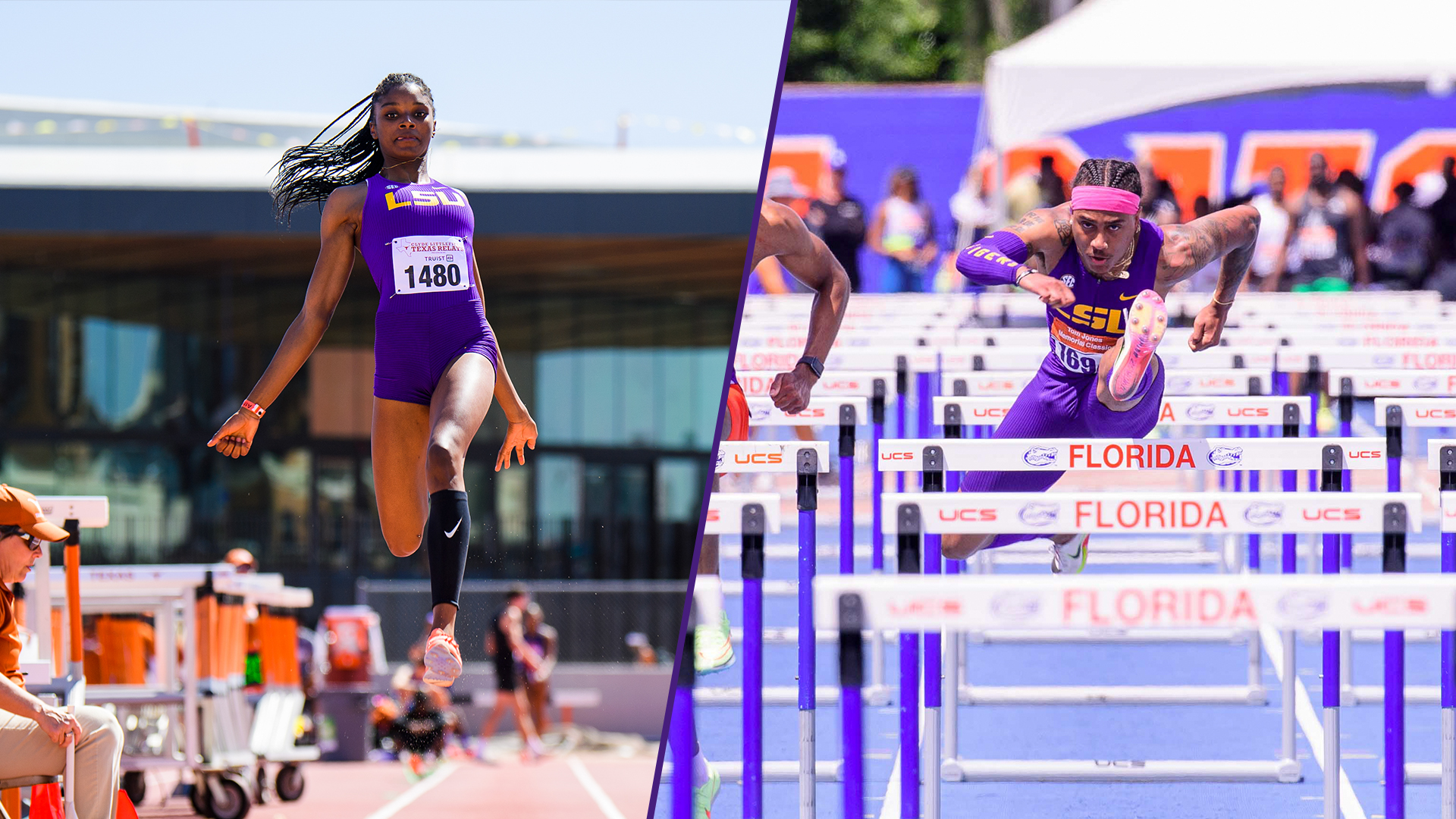 LSU track photo