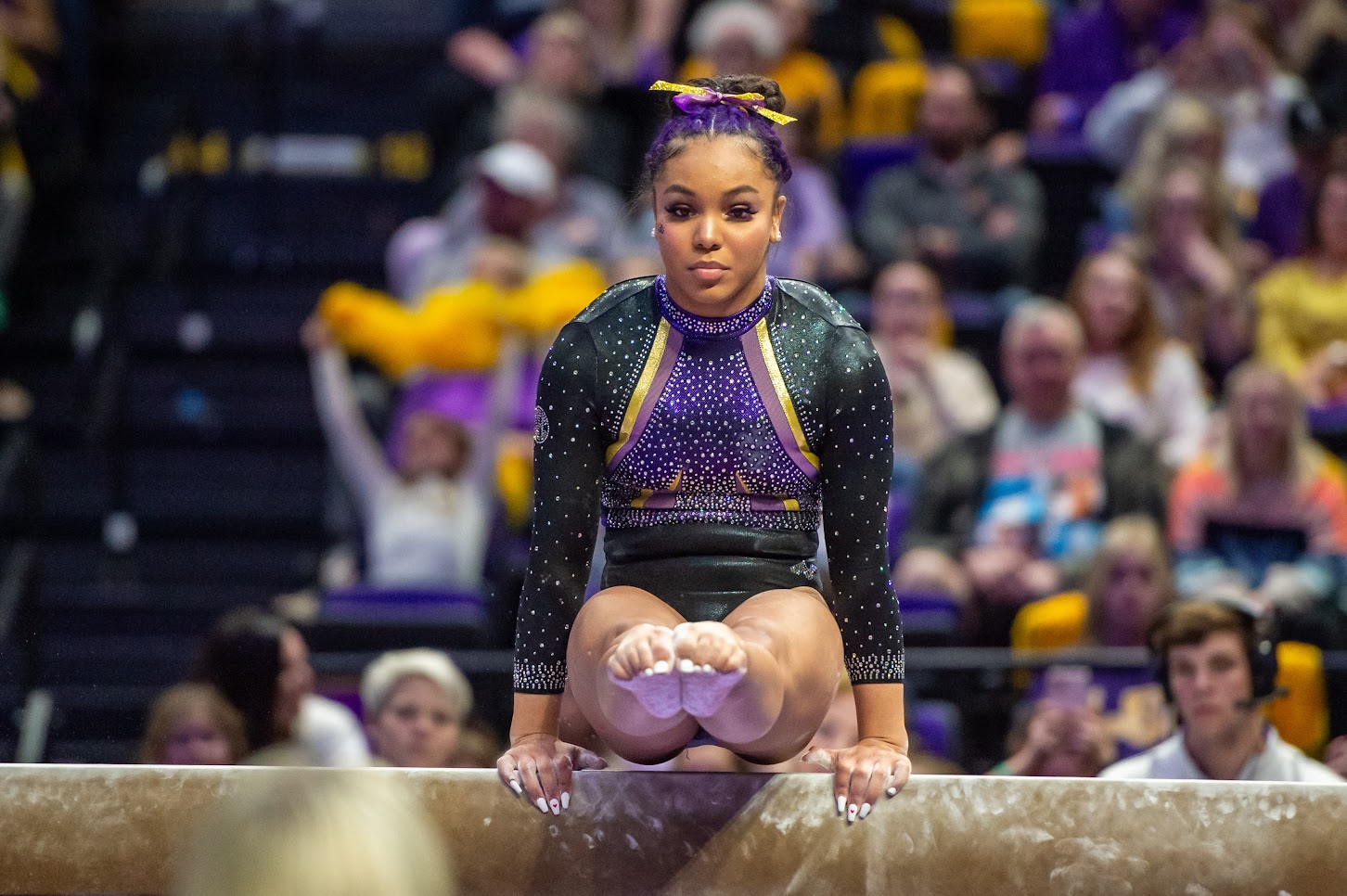 No. 3 LSU Gymnastics defeats Auburn, 198.300197.100 Tiger Rag