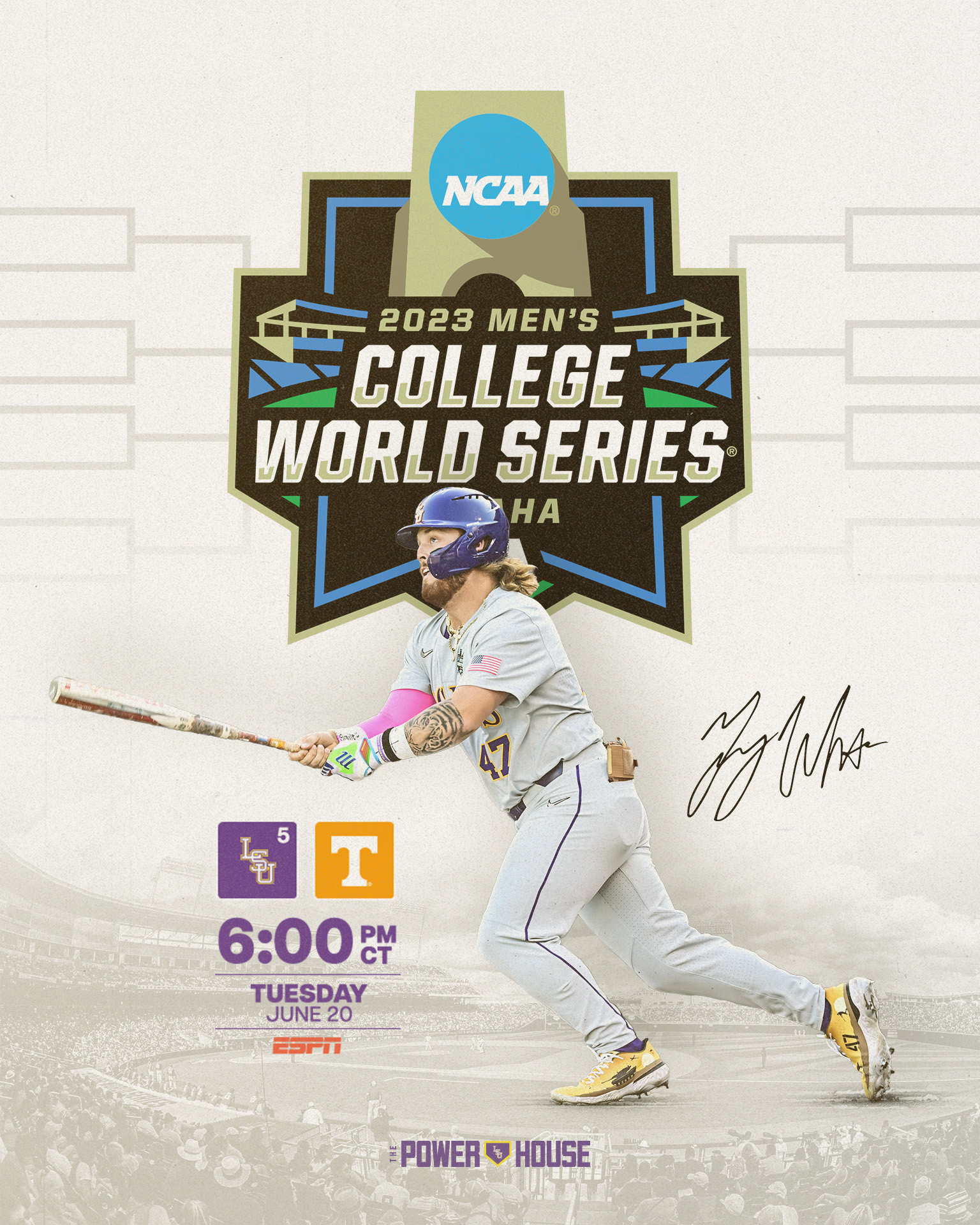 Live Updates LSU shuts out Tennessee, 5-0, to stay alive and eliminate Volunteers from CWS -LSU vs
