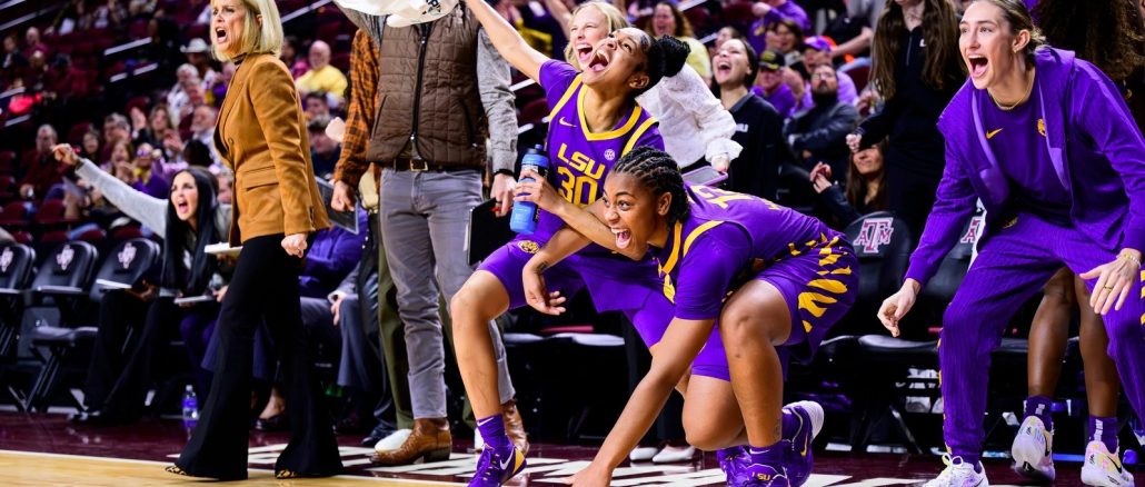Jada Richard and Mikaylah Williams, LSU