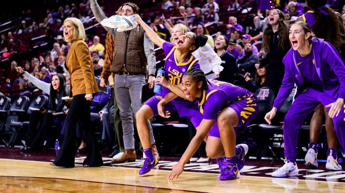 Jada Richard and Mikaylah Williams, LSU