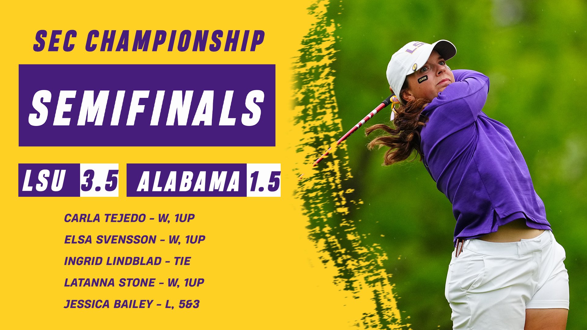 LSU women’s golf reaches SEC Championship in dramatic fashion Tiger Rag