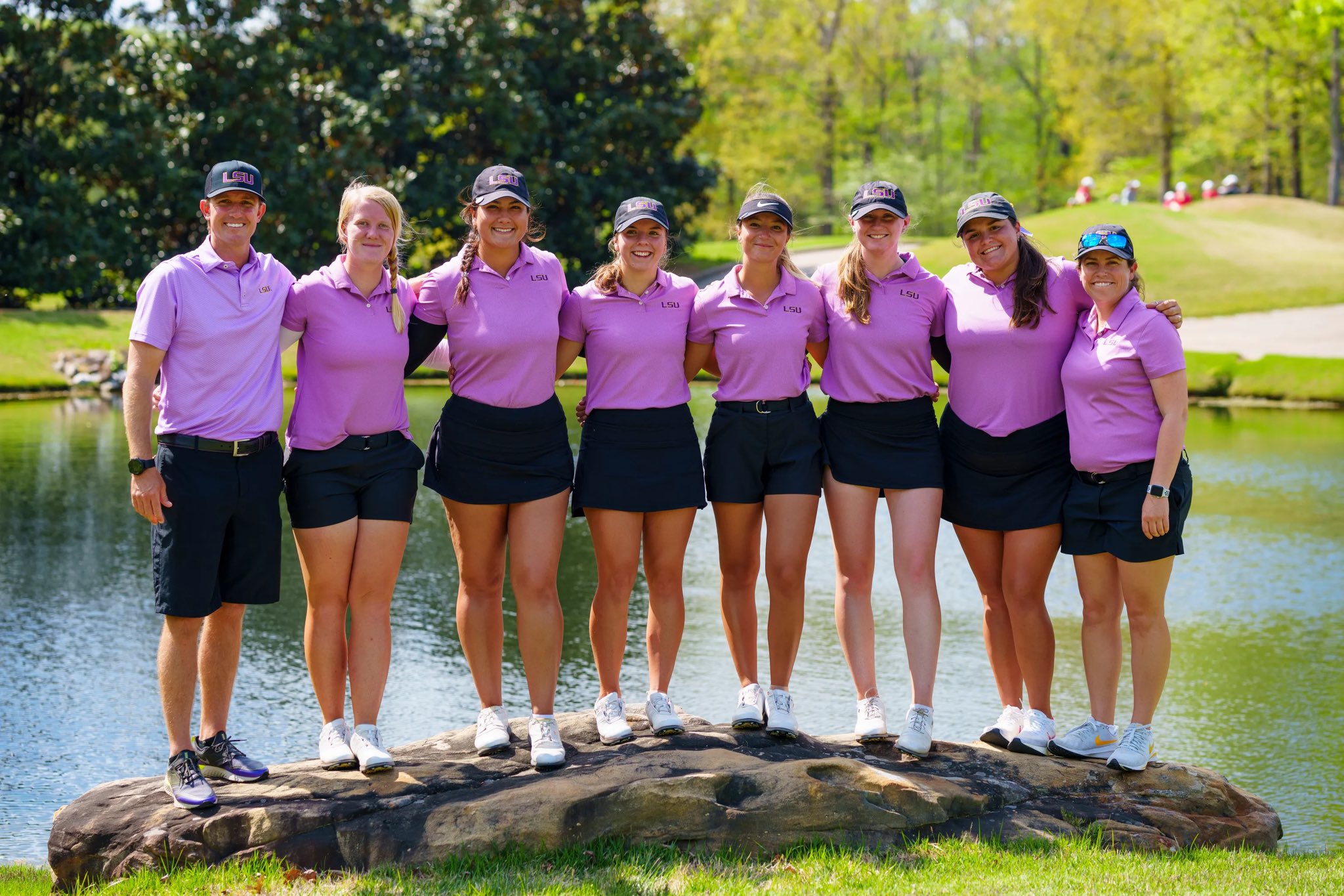 LSU women's golf team
