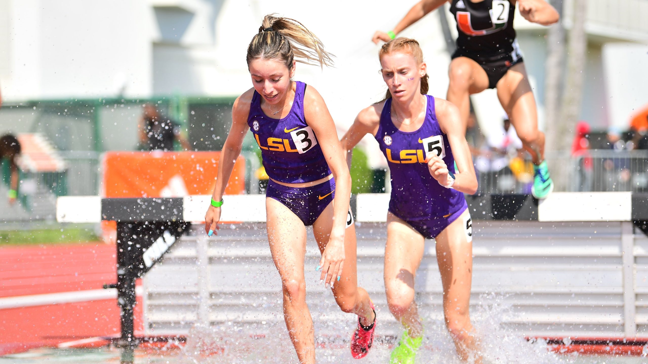 LSU womens steeplechase winner