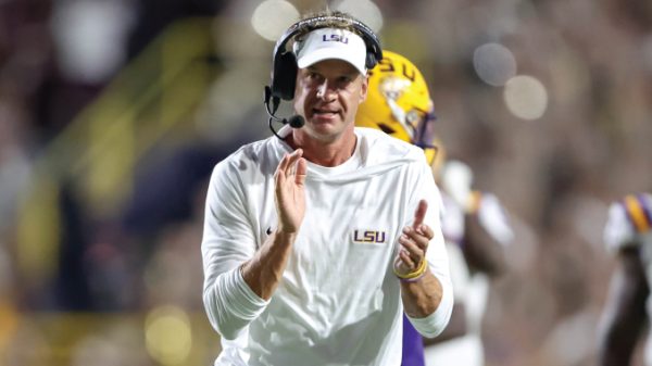 Lane Kiffin, LSU head coach vs. Texas A&M on September 26, 2026
