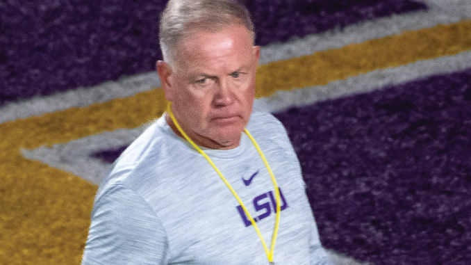 Brian Kelly, LSU football August 15, 2025