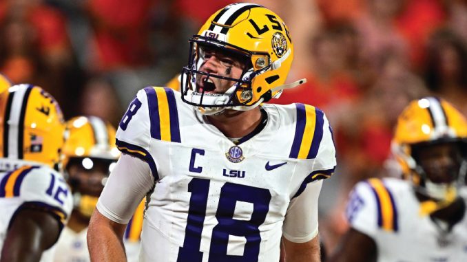 LSUFballVClemson2025_GarrettNussmeier2_LSUAthletics